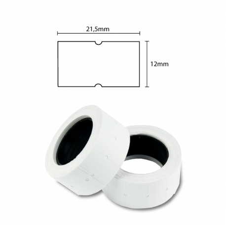 ETIQUETAS BLANCAS 300 un 21x12 mm (MX-5500)