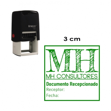Timbre de goma automático Traxx 9023