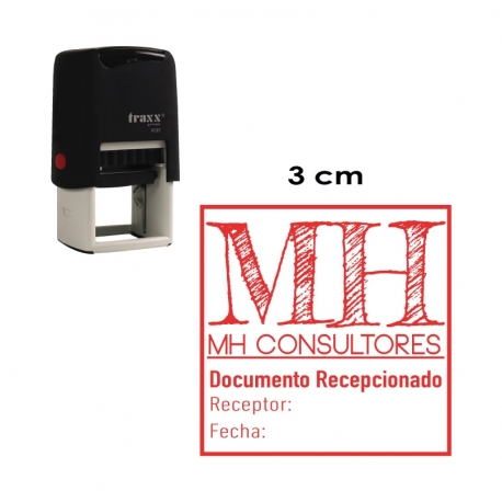 Timbre de goma automático Traxx 9023