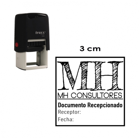 Timbre de goma automático Traxx 9023