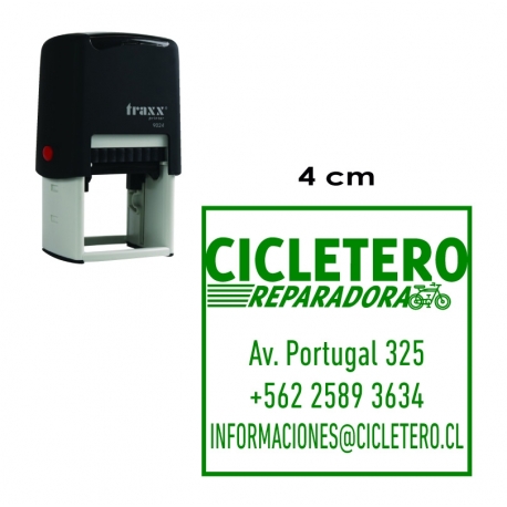Timbre de goma automático Traxx 9024 Timbre de goma automático Traxx 9024