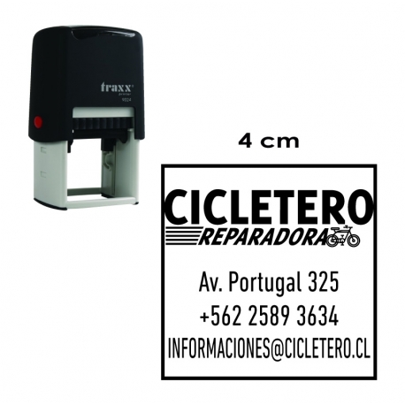 Timbre de goma automático Traxx 9024 Timbre de goma automático Traxx 9024
