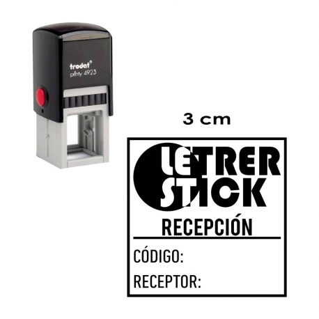 Timbre de Goma Automático Trodat Printy 4923 Cuadrado Timbre de Goma Automático Trodat Printy 4923 Cuadrado