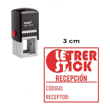 Timbre de Goma Automático Trodat Printy 4923 Cuadrado Timbre de Goma Automático Trodat Printy 4923 Cuadrado