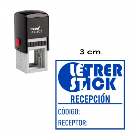 Timbre de Goma Automático Trodat Printy 4923 Cuadrado Timbre de Goma Automático Trodat Printy 4923 Cuadrado