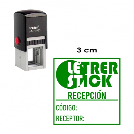 Timbre de Goma Automático Trodat Printy 4923 Cuadrado Timbre de Goma Automático Trodat Printy 4923 Cuadrado
