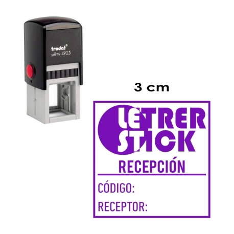 Timbre de Goma Automático Trodat Printy 4923 Cuadrado Timbre de Goma Automático Trodat Printy 4923 Cuadrado