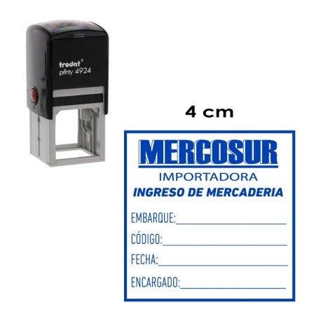 Timbre de Goma Automático Trodat Printy 4924 Cuadrado