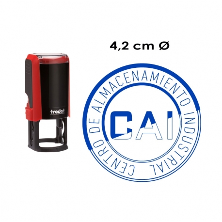 Timbre de goma automático circular Trodat 4642 Timbre de goma automático circular Trodat 4642