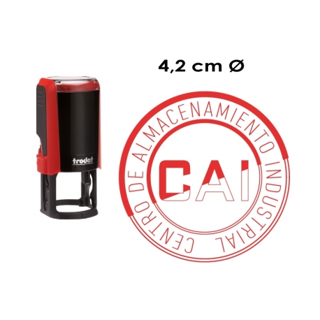 Timbre de goma automático circular Trodat 4642 Timbre de goma automático circular Trodat 4642