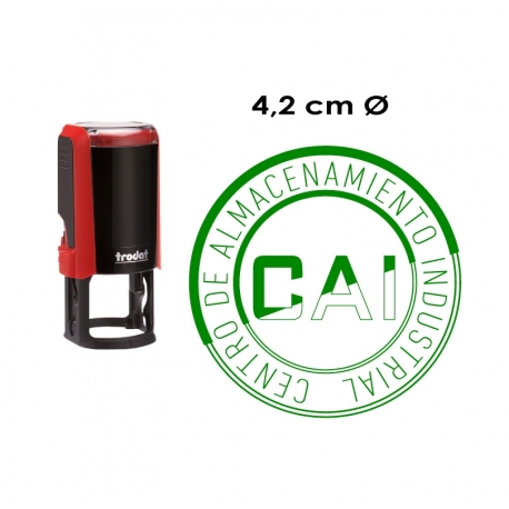 Timbre de goma automático circular Trodat 4642 Timbre de goma automático circular Trodat 4642