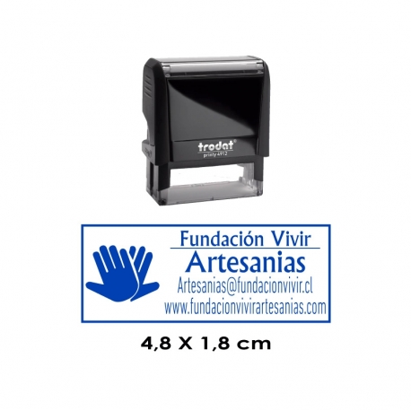 Timbre de Goma Automático Trodat Printy 4912 Timbre de Goma Automático Trodat Printy 4912