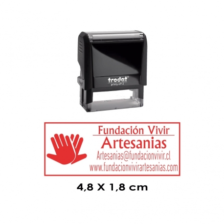 Timbre de Goma Automático Trodat Printy 4912 Timbre de Goma Automático Trodat Printy 4912