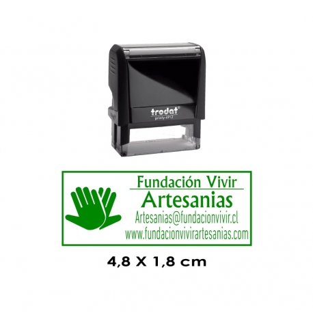 Timbre de Goma Automático Trodat Printy 4912 Timbre de Goma Automático Trodat Printy 4912