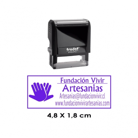 Timbre de Goma Automático Trodat Printy 4912 Timbre de Goma Automático Trodat Printy 4912