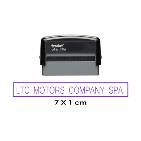Timbre de Goma Automático Trodat Printy 4916 (Para Cheques) Timbre de Goma Automático Trodat Printy 4916 (Para Cheques)