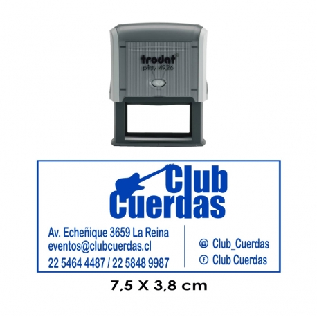 Timbre de Goma Automático Trodat Printy 4926 (Grande)