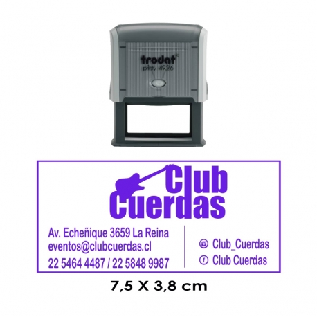 Timbre de Goma Automático Trodat Printy 4926 (Grande)