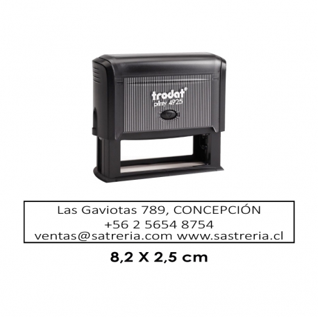 Timbre de goma automático Trodat 4925 Timbre de goma automático Trodat 4925