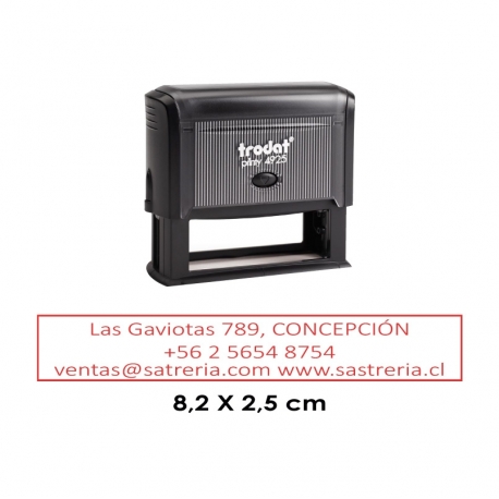 Timbre de goma automático Trodat 4925 Timbre de goma automático Trodat 4925