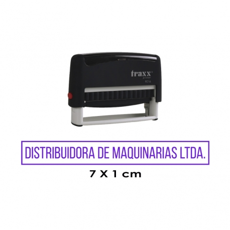 Timbre de goma automático Traxx 9016 Timbre de goma automático Traxx 9016