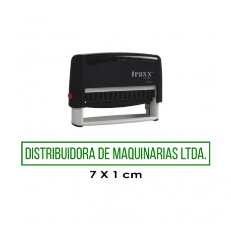 Timbre de goma automático Traxx 9016 Timbre de goma automático Traxx 9016