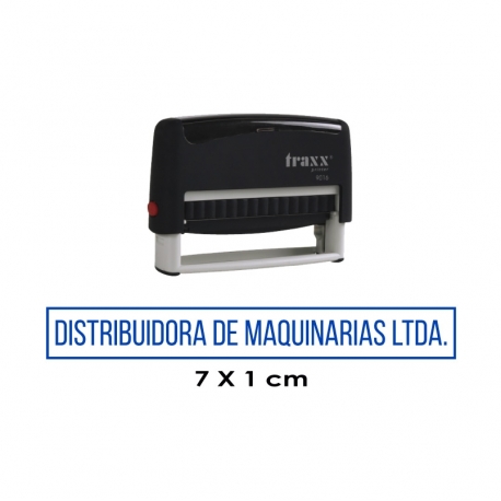 Timbre de goma automático Traxx 9016 Timbre de goma automático Traxx 9016