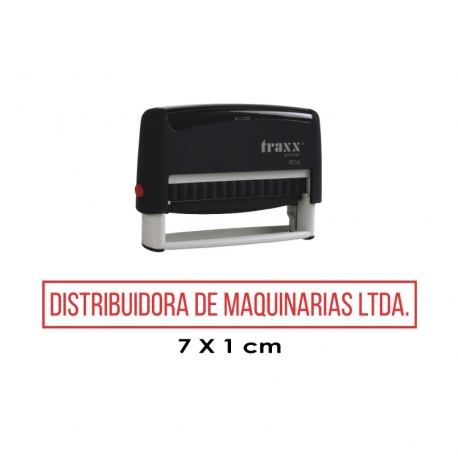 Timbre de goma automático Traxx 9016 Timbre de goma automático Traxx 9016