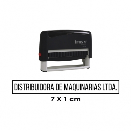 Timbre de goma automático Traxx 9016 Timbre de goma automático Traxx 9016