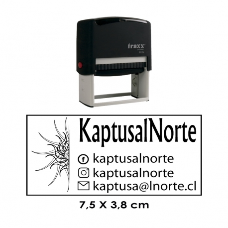 Timbre de goma automático Traxx 9026