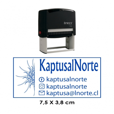 Timbre de goma automático Traxx 9026