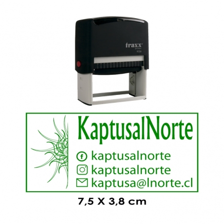 Timbre de goma automático Traxx 9026