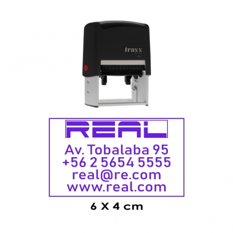 Timbre de goma automático Traxx 9027