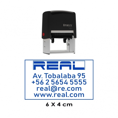 Timbre de goma automático Traxx 9027