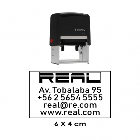Timbre de goma automático Traxx 9027