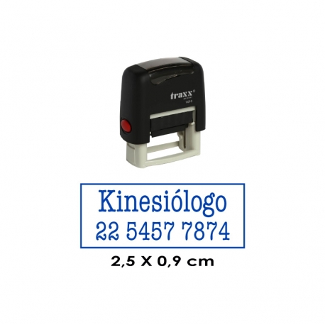 Timbre de goma automático Traxx 9010 Timbre de goma automático Traxx 9010