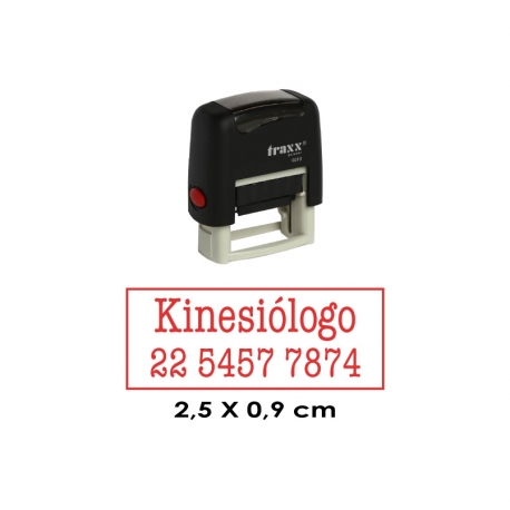 Timbre de goma automático Traxx 9010 Timbre de goma automático Traxx 9010