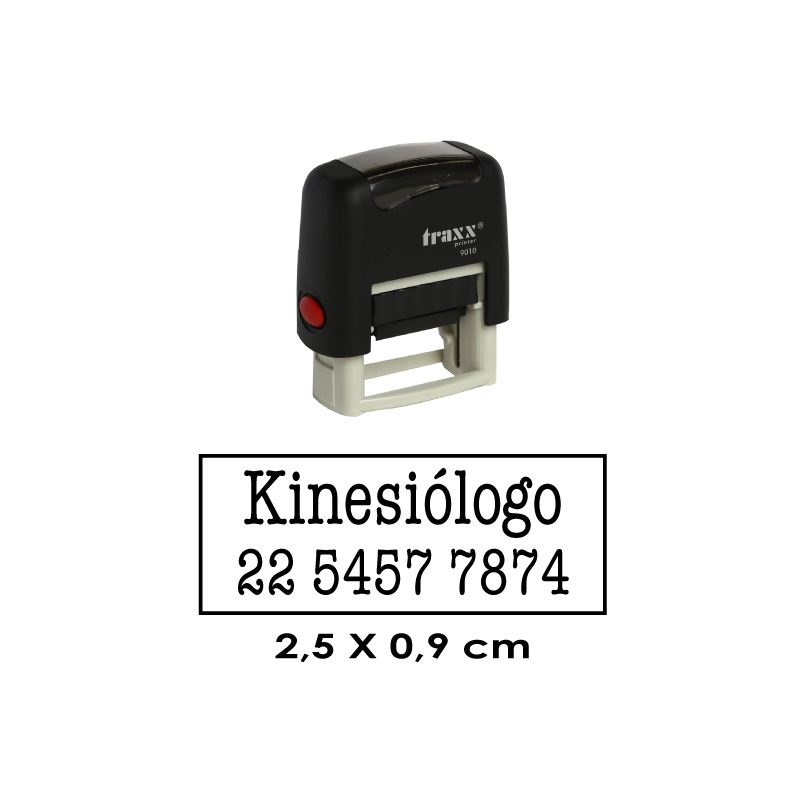 Timbre de goma automático Traxx 9010