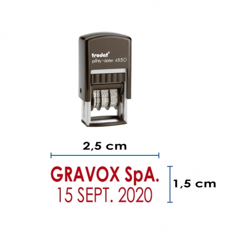 Timbre Fechador automático Trodat 4850
