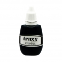Tinta Negra para timbre de goma (Alemana) Marca Traxx, con práctico dosificador