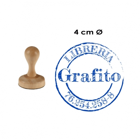 Timbre Cuadrado o Circular de 4 centímetros en soporte madera. Servicio Expres! Timbre Cuadrado o Circular de 4 centímetros en soporte madera. Servicio Expres!