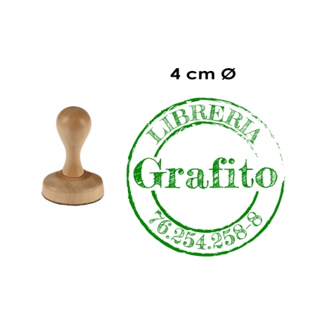 Timbre Cuadrado o Circular de 4 centímetros en soporte madera. Servicio Expres! Timbre Cuadrado o Circular de 4 centímetros en soporte madera. Servicio Expres!