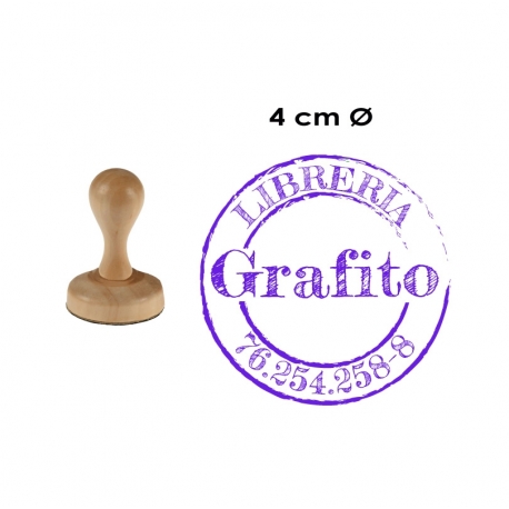 Timbre Cuadrado o Circular de 4 centímetros en soporte madera. Servicio Expres! Timbre Cuadrado o Circular de 4 centímetros en soporte madera. Servicio Expres!