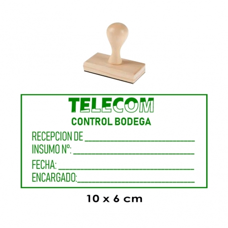 Timbre de goma GRANDE base de Madera 10x6 cms. Servicio rápido y de calidad. Timbre de goma GRANDE base de Madera 10x6 cms. Servicio rápido y de calidad.
