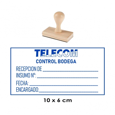 Timbre de goma GRANDE base de Madera 10x6 cms. Servicio rápido y de calidad. Timbre de goma GRANDE base de Madera 10x6 cms. Servicio rápido y de calidad.
