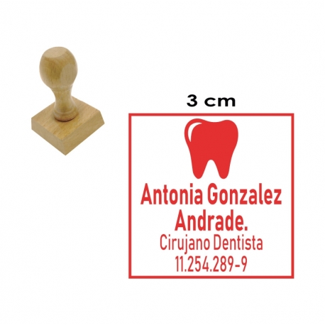 Timbre Redondo y Cuadrado de 3 centímetros en soporte madera, con servicio expres Timbre Redondo y Cuadrado de 3 centímetros en soporte madera, con servicio expres