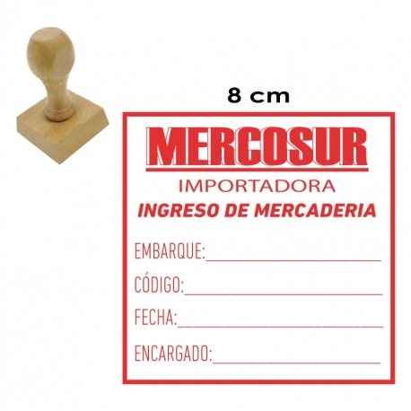 Timbre de goma GRANDE 8x8 cms. Con base de madera. Listo en 1 hora. Timbre de goma GRANDE 8x8 cms. Con base de madera. Listo en 1 hora.