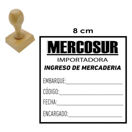 Timbre de goma GRANDE 8x8 cms. Con base de madera. Listo en 1 hora. Timbre de goma GRANDE 8x8 cms. Con base de madera. Listo en 1 hora.