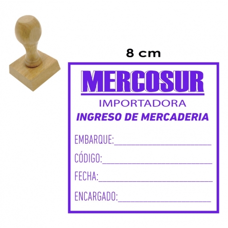 Timbre de goma GRANDE 8x8 cms. Con base de madera. Listo en 1 hora. Timbre de goma GRANDE 8x8 cms. Con base de madera. Listo en 1 hora.