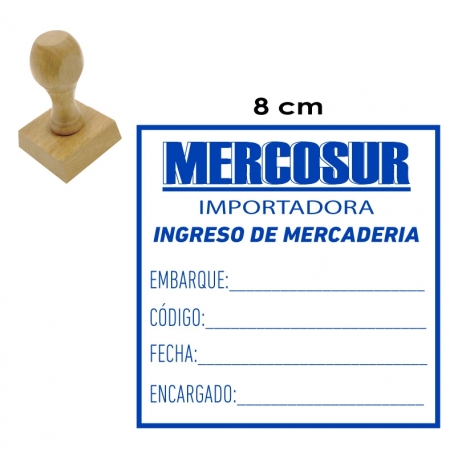 Timbre de goma GRANDE 8x8 cms. Con base de madera. Listo en 1 hora. Timbre de goma GRANDE 8x8 cms. Con base de madera. Listo en 1 hora.